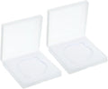PATIKIL 77mm Lens Filter Case, 2pcs Camera Filter Case Portable Lens Filter Box Water Resistant Dustproof Plastic for Photography Filter Storage