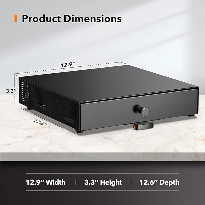 SICHEER K Cup Organization Storage Drawer Maker K Cup Holder Sliding Tray Pull out Coffee Pod Organizer Rolling Stand Countertop Maker Stand Rack Capsules Compatible with Keurig Accessories