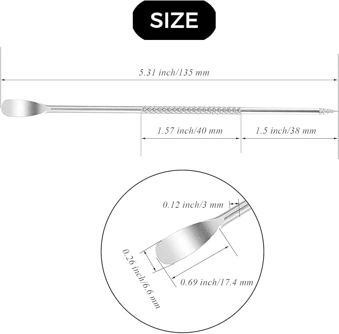 Latte Art Pen Cinnamon Pen for Coffee,Barista Espresso Coffee Latte Art Tools Accessories for Coffee Bar Barista Make Creative Coffee Designs Decors,Stainless Steel Silver