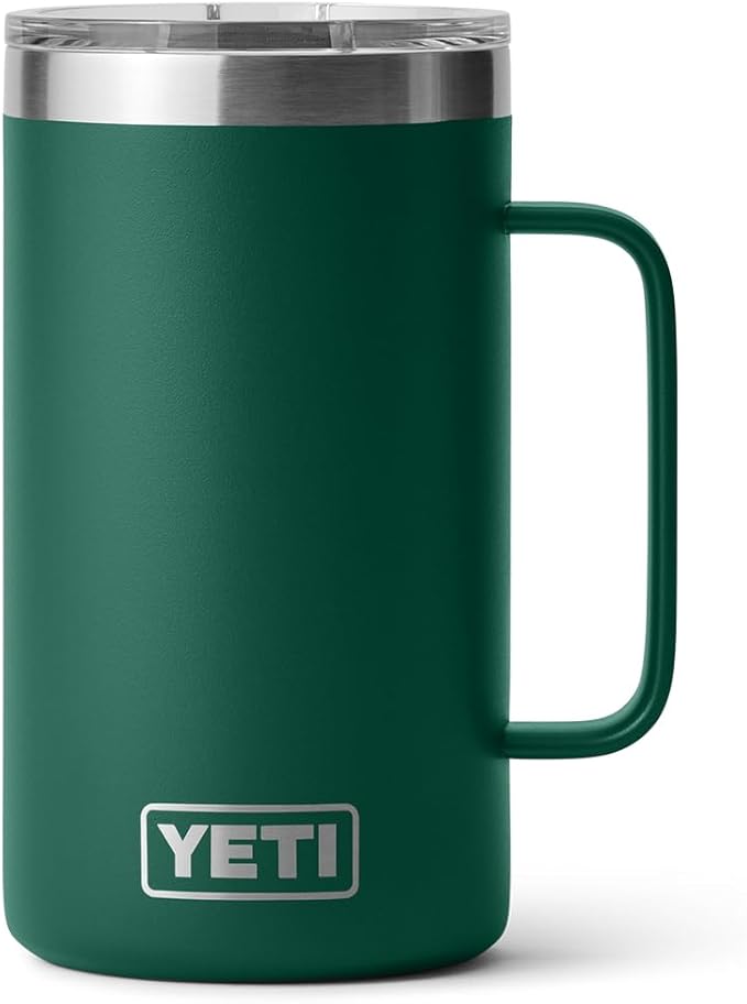 YETI Rambler 24 oz Mug, Vacuum Insulated, Stainless Steel with MagSlider Lid