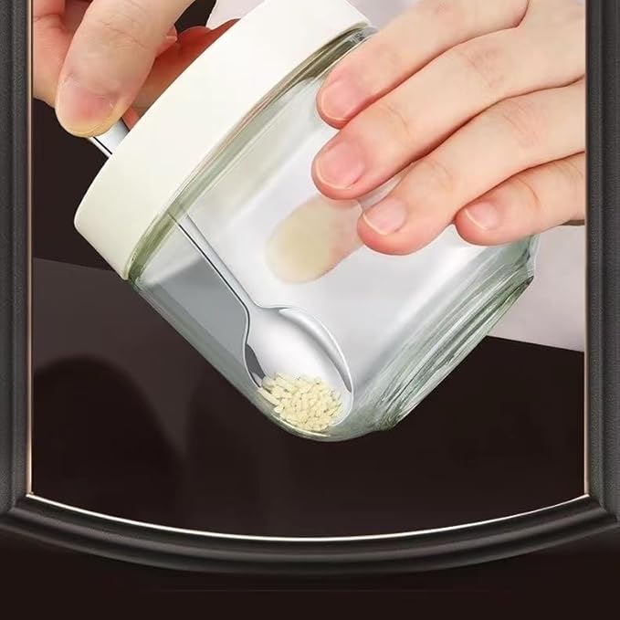 Wesdxc56 Demitasse Espresso Spoons, Mini Coffee Spoon, 4 Inches Stainless Steel Small Spoons for Dessert, Set of 6（Silver)