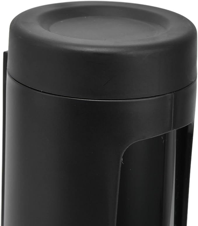 Paper Filter Holder for K CUP, Visual Window Design Black Coffee Filter Storage with Flip Cover, Coffee Paper Filter Cup Holder