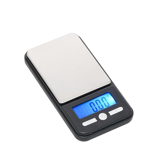 American Weigh Scales Digital Pocket Scale AC Series 650g x 0.1g | High Precision 0.1g Accuracy Mini Gram Scale for Kitchen, Lab, Jewelry, Coin Scale, Small Digital Gram Scale Portable Travel Scale