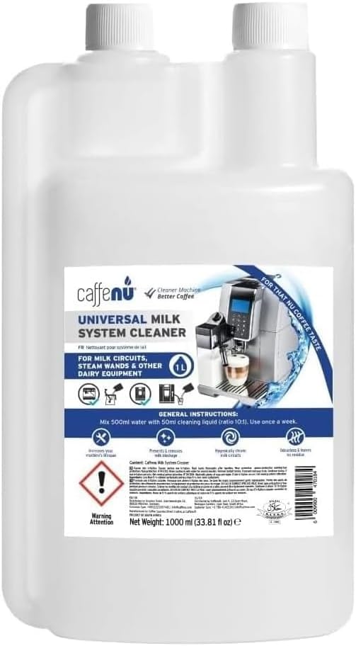 Milk Frother Cleaner for Coffee Machines. Alkaline Up to 32 Cleans