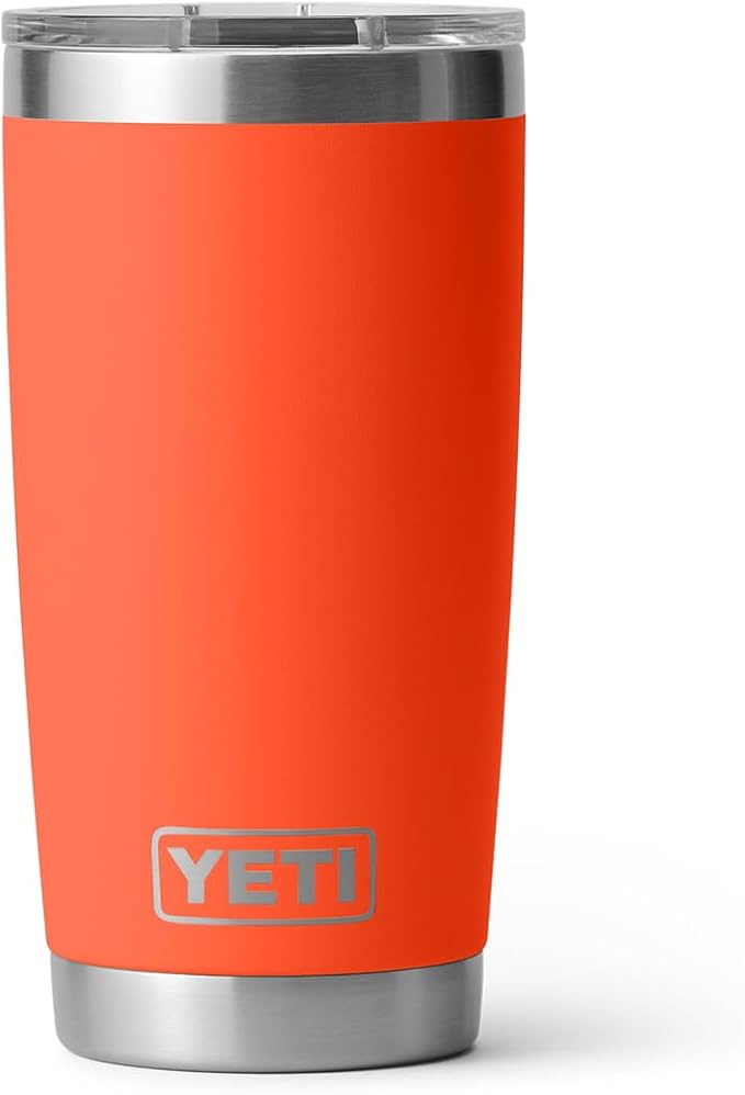 YETI Rambler 20 oz Stainless Steel Vacuum Insulated Tumbler w/MagSlider Lid