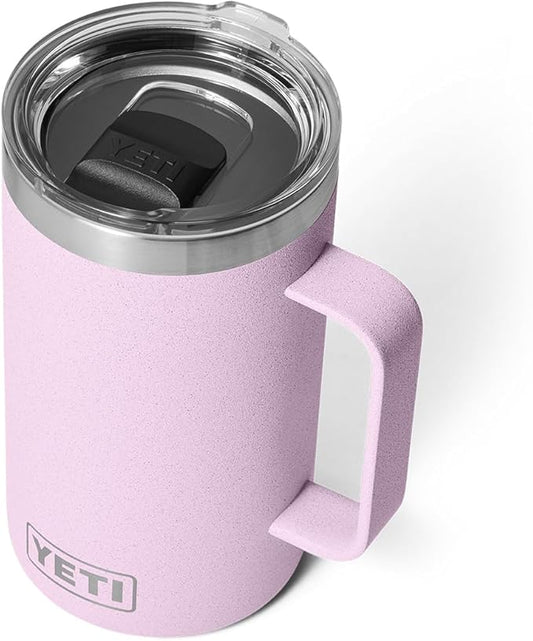 YETI Rambler 24 oz Mug, Vacuum Insulated, Stainless Steel with MagSlider Lid