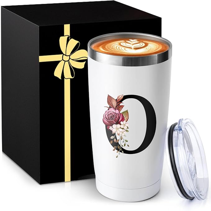 20 Oz Insulated Coffee Cup Stainless Car Water Mug Steel Leackproof Heavy Large Taza Cafe Travel Essentials Accessories Camping Gear Road Trip Must Haves RV Necessities Backpacking Gadget Hiking Stuff