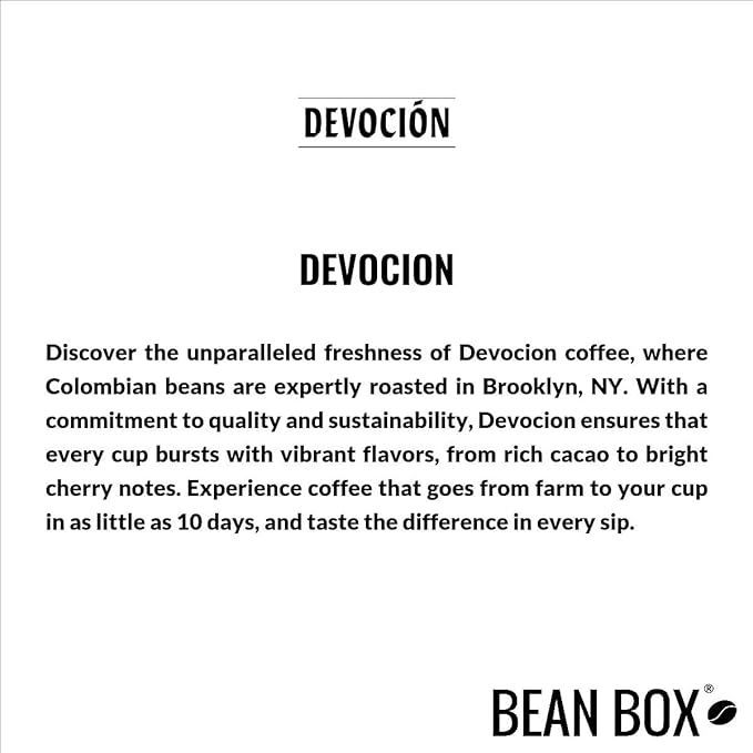 Honey - Roasted by Devocion - Freshly Ground Coffee - 5 Pound Bag
