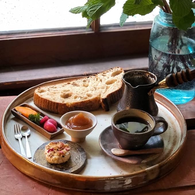 PCZ Series (Small-6 fl.oz) Thickest Solid Copper Engraved/Stamped Turkish Greek Arabic Coffee Pot with Wooden Handle, Stovetop Coffee Maker Cezve Jezve Jazva Jazzve Ibrik Briki (Antique)