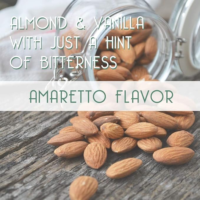 Joe’s Syrup Organic Flavored Syrup, Organic Amaretto, 750 ml