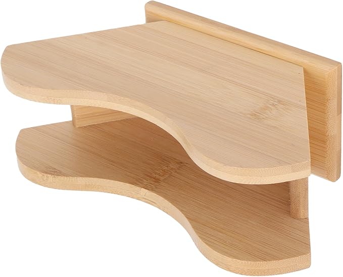 TOPINCN Coffee Filter Holder, Coffee Filter Paper Storage Rack & Stand for Cone Shape and Flat Bottom Paper, Dispenser Shelf for Home Kitchen Restaurant