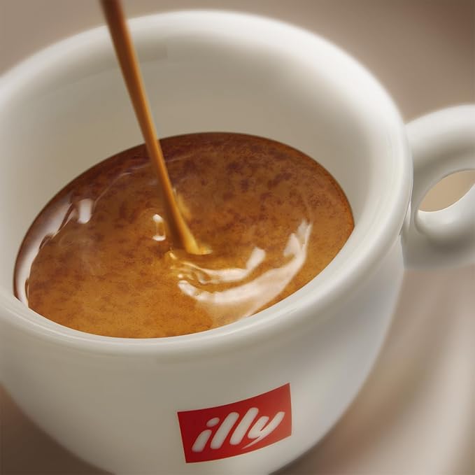 illy Ground Coffee Espresso - 100% Arabica Coffee Ground – Classico Decaf Roast - Notes of Caramel, Toasted Bread & Chocolate - Rich Aromatic Profile - Precise Roast - No Preservatives – 8.8 Ounce