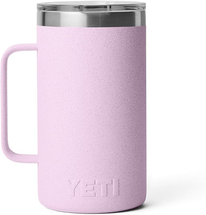 YETI Rambler 24 oz Mug, Vacuum Insulated, Stainless Steel with MagSlider Lid