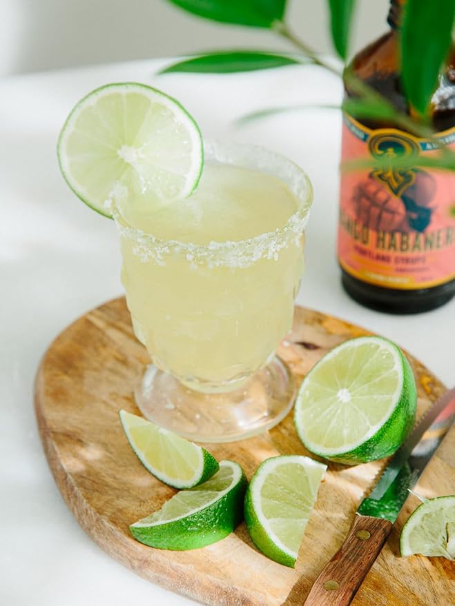 Portland Syrups Mango Habanero Syrup - Bold Mango Flavor with a Fiery Habanero Kick - Premium Beverage Concentrate for Cocktails, Mocktails, Tea, and More - 12 oz with 24 Servings (Pack of 2)