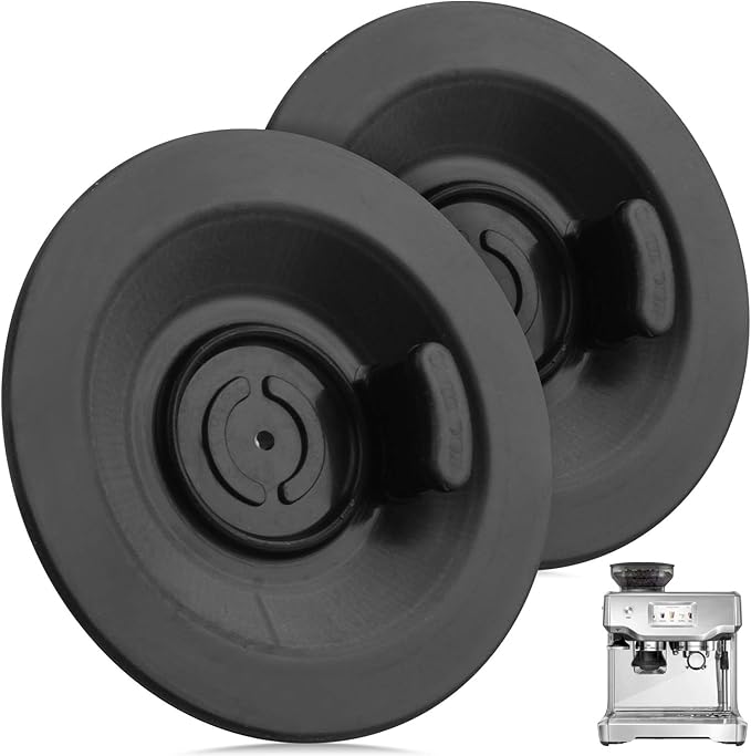 IMPRESA Backflush Cleaning Disc Pack of 2, 54mm Compatible with Breville Duo-Temp Pro & Barista Series - Espresso Machine Accessories Kit - Use with Cleaning Tablets & Espresso Machine Cleaner
