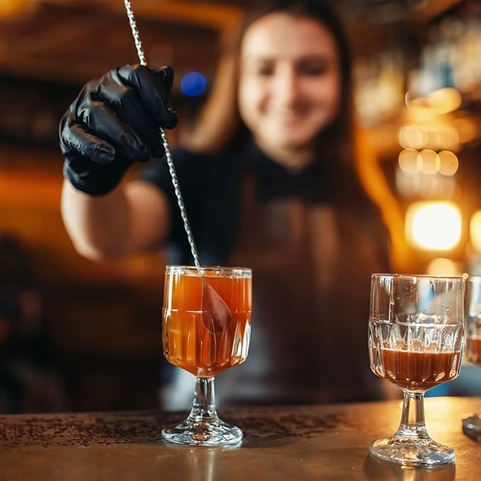 Generic 2 Packs 12 Inches Stainless Steel Bartender Mixing Spoon Cocktail Stirrers, Long Attractive Spiral Bar for Shakers, Carafes, Tall Cups & Pitchers Home Bar, 01, Silver, 2.95x11.34x0.01 inch