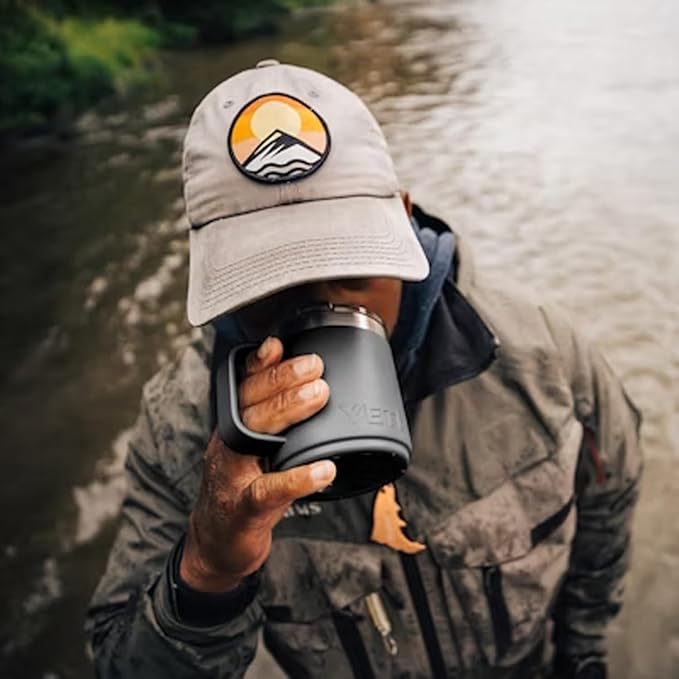 YETI Rambler 10 oz Stackable Mug, Vacuum Insulated, Stainless Steel with MagSlider Lid, Ultramarine Violet