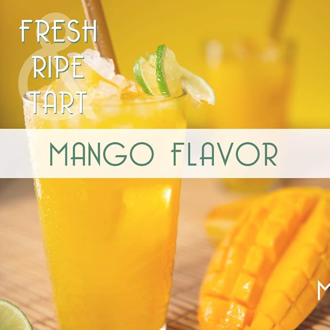 Joe’s Syrup Organic Flavored Syrup, Organic Mango, 750 ml (3 Pack)