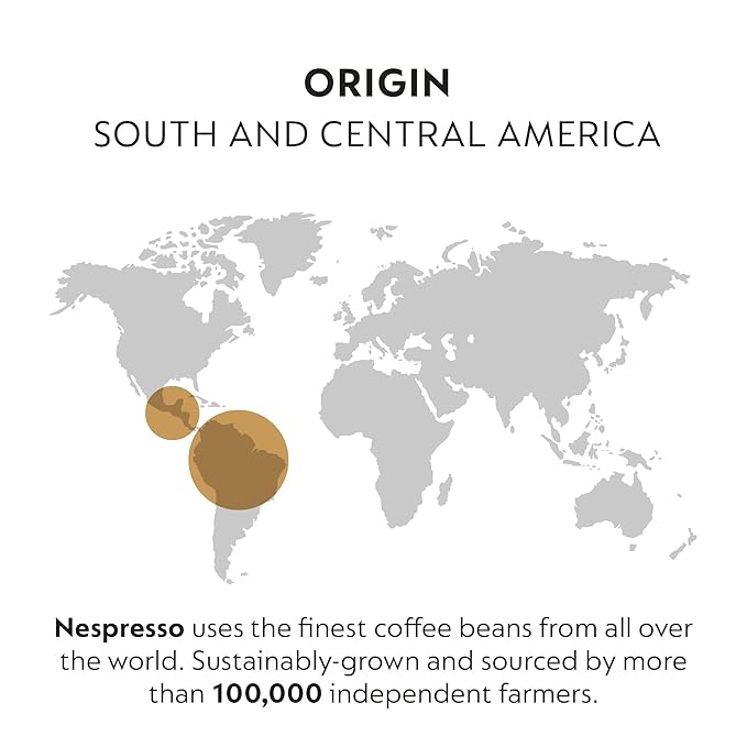 Nespresso Capsules Original Line, Roma Intenso, Medium Roast Coffee, 50 Count Coffee Pods