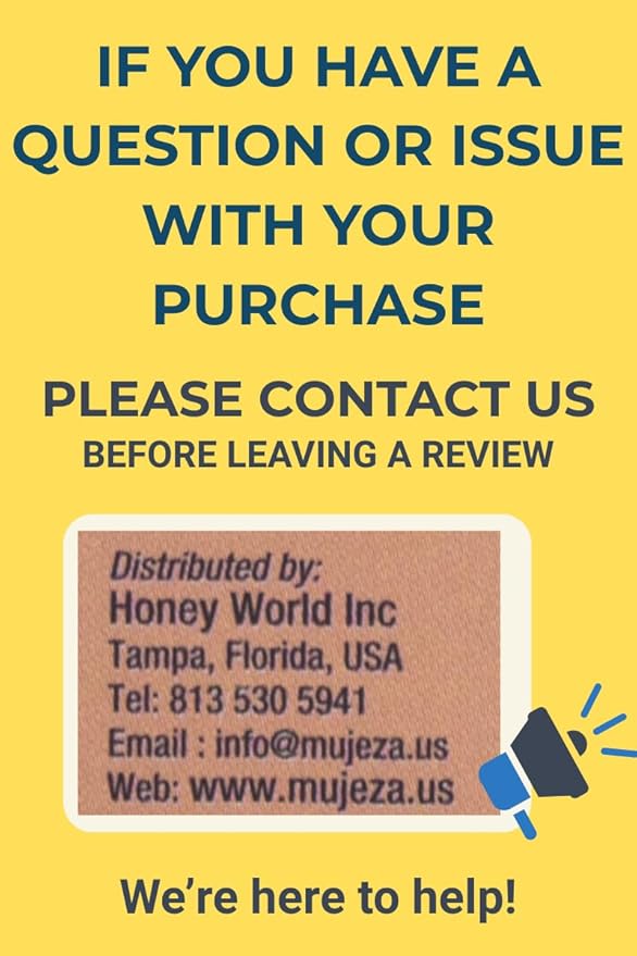 Authentic Mountain Sidr Honey - Jujube, Equal to Manuka Effectiveness Gluten Free 100% Natural Raw Liquid Honey (250g / 8.8oz)