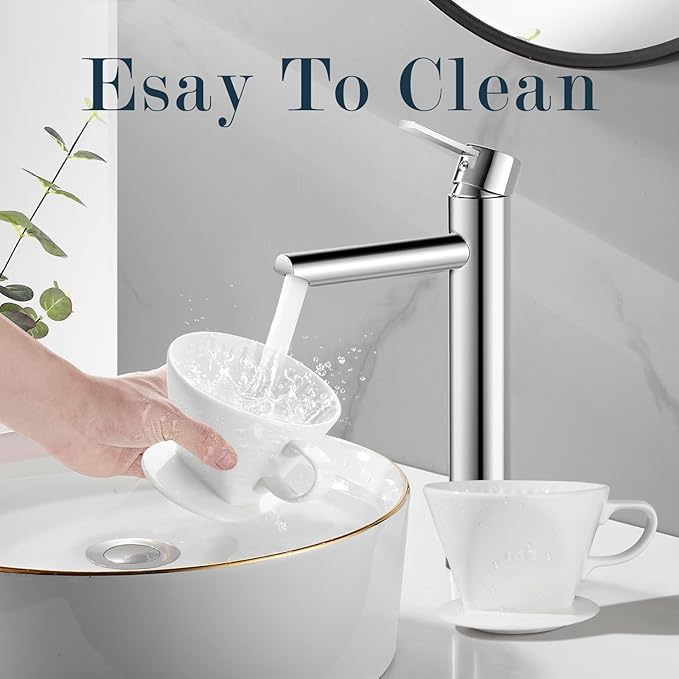 Handmade Pour Over Ceramic Coffee Dripper - Authentic Brewing Experience for Camping, Office, and Home (White)