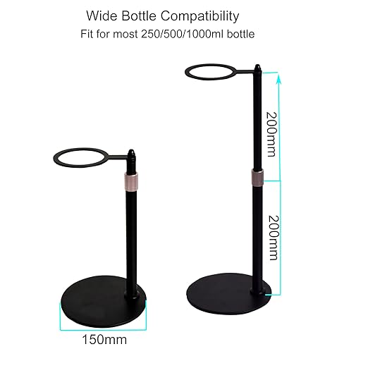 Funnel Stand Filter Holder,Height Adjustable ,Hand-Free for Easy Recycling 3D Printer Resin Photosensitive Resin or other Liquid like Water,Drink or Juice(Only Holder)