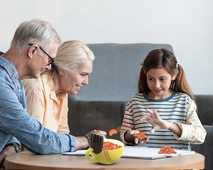 MAX'IS Creations The Softball Mug with a Glove, Softball Gifts for Girls 8-12 12-14 Mom Coach Gift Stuff, Novelty Ceramic Big Funny Coffee Mug, 16oz