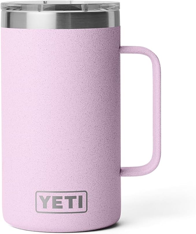 YETI Rambler 24 oz Mug, Vacuum Insulated, Stainless Steel with MagSlider Lid