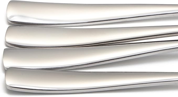 8-Piece Spoons Set, 8.1 Inch Stainless Steel Dinner Spoon, Tablespoon, Silverware Spoons for Home,Kitchen or Restaurant, Dishwasher Safe