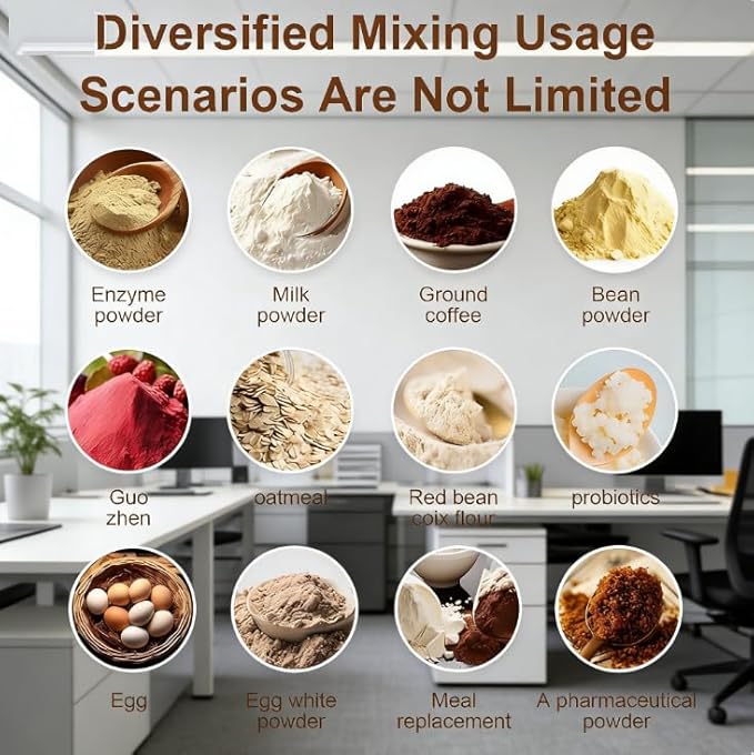 Electric Coffee Mug with a Built-in LCD Thermometer, Automatic Magnetic Stirring Coffee Mug, 380ML/13OZ, Stainless Steel Self Stirring Cup with Lid, Perfect for Brewing Coffe-e, Milk, Cocoa (Black)