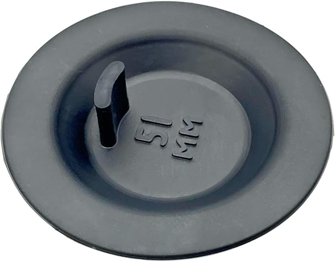 Backflush Disc – Blind Insert for Espresso Machine – Food-Grade Silicone – 3 Size Variations – Compatible with Cleaning Tablets and Powder – Wide Compatibilit (1, Black)