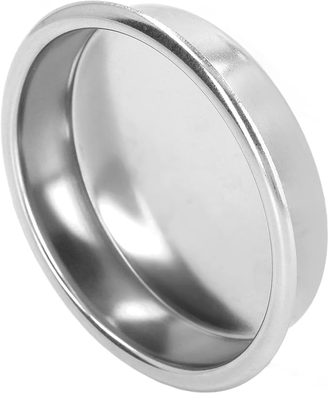 Keenso Durable Safe Blind Filter, Stainless Steel Backwash Blind Filter for Coffee Machine, Easy Installation for Home Barista, Fits 58mm Coffee Machine Handle