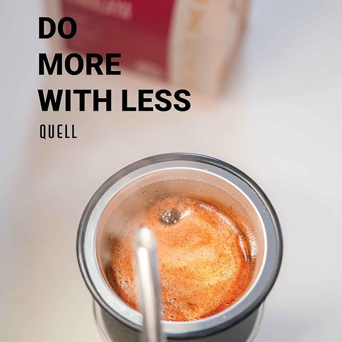 Quell Reusable #4 Coffee Filter: Stainless Steel Alternative for Sustainable Brewing