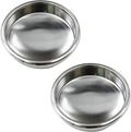 58mm backflush blind filter basket disc，58mm portafilter backflush, coffee machine blind filter basket，Fits Breville Gaggia Classic and other Espresso Machines Espresso Cleaning Disc (2 pcs)