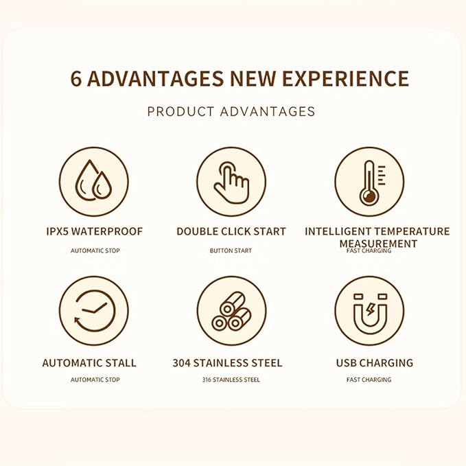 Electric Coffee Mug With a Built-In Lcd Thermometer, 380ML/13OZ Prevent Overflow Self-Stirring Magnetic Coffee Cup, Perfect for Brewing Coffee, Milk, Cocoa, Etc. (White*2)