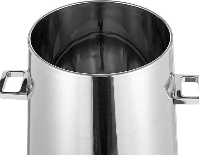 YIYIBYUS 3.5 Gallon Hot Beverage Dispenser, Stainless Steel Coffee Urn Chafer w/Two Heating Methods, Hot Drinks Dispenser for Milk Coffee Tea Water Juice - Parties Event Buffet Catering, Silver