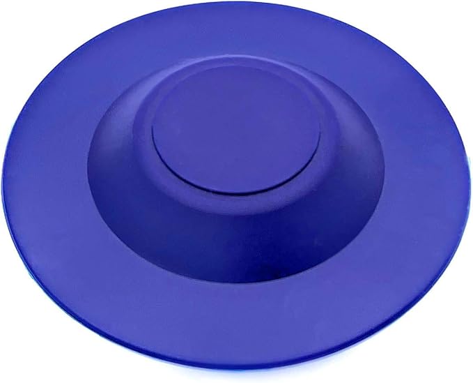 Backflush Disc – Blind Insert for Espresso Machine – Food-Grade Silicone – 3 Size Variations – Compatible with Cleaning Tablets and Powder – Wide Compatibilit (58mm, Blue)