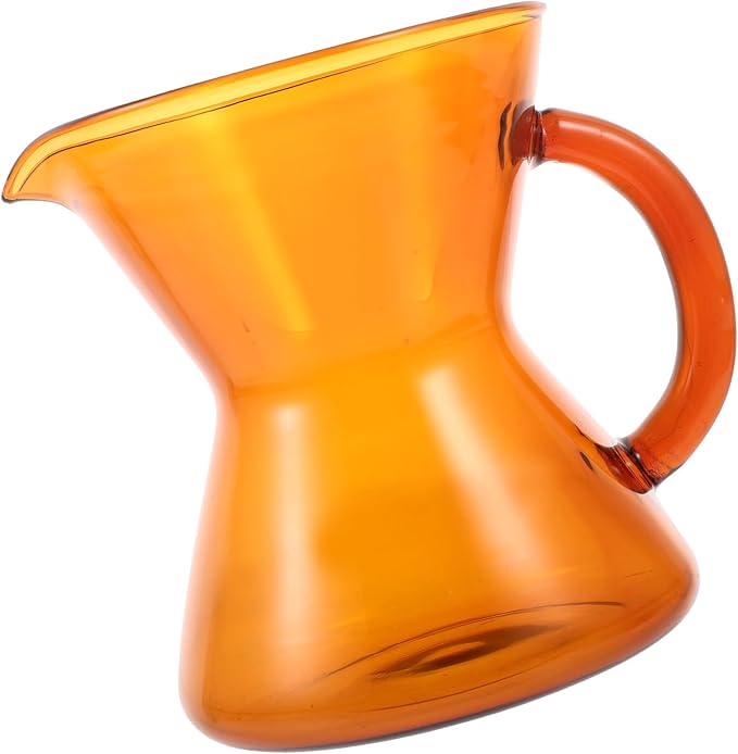 TOYANDONA Heat-resistant Glass Coffee Carafe with Spout Portable Hand-brewed Coffee Pot for Home and Travel Versatile Milk and Tea Jug Easy to Clean Stylish Mini Kettle