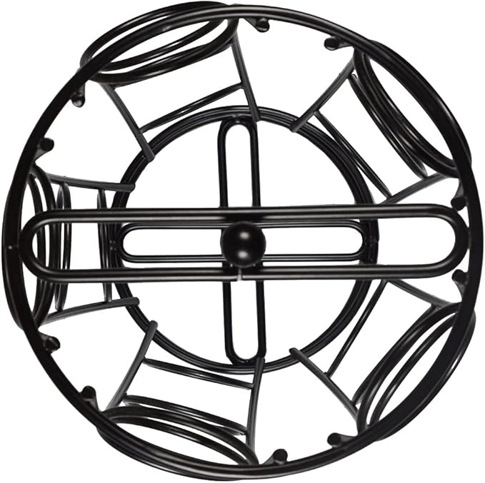 K Cup Carousel Coffee Pod Holder Kcup Organizer Coffee Station Coffee Décor Storage for Counter, Holds 20 Coffee Pods, No Assembly Required, Black