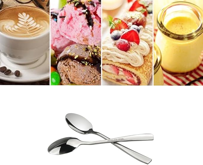 Coffee Spoon, 16-Piece Stainless Steel Demitasse Espresso Spoons