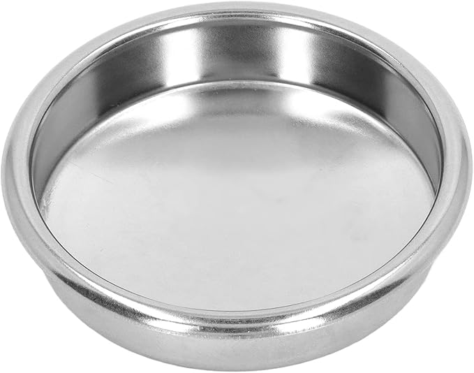 Keenso Durable Safe Blind Filter, Stainless Steel Backwash Blind Filter for Coffee Machine, Easy Installation for Home Barista, Fits 58mm Coffee Machine Handle