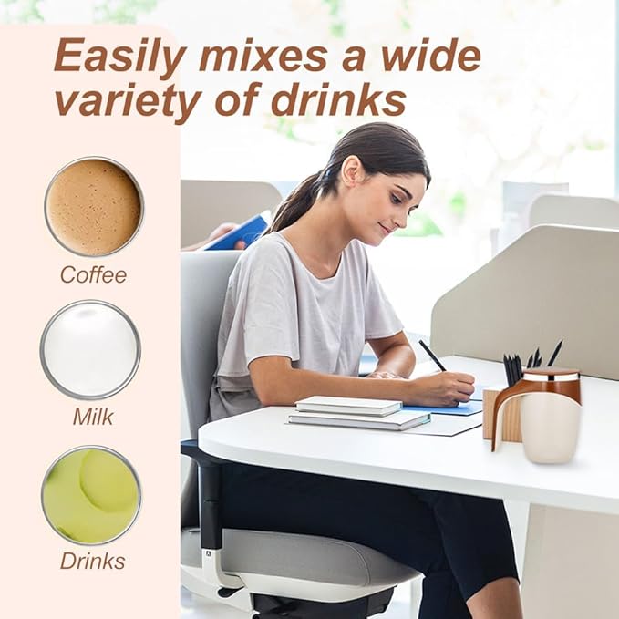 Automatic Magnetic Stirring Coffee Mug - Rechargeable Stainless Steel Portable Cup for Coffee Milk Tea Hot Chocolate (White-Battery)
