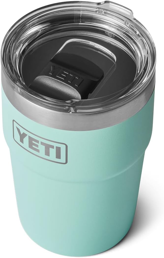 YETI Rambler 16 oz Stackable Tumbler, Vacuum Insulated, Stainless Steel with MagSlider Lid