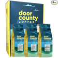 Gourmet Flavored Coffee Gift Set - Door County Coffee - 10oz Bags - Medium Roast - 3-Pack