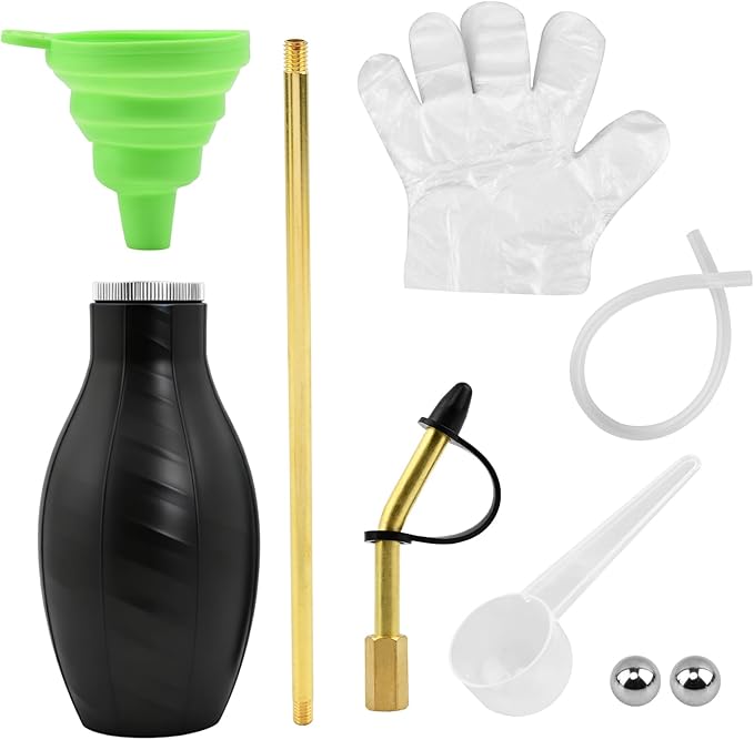 Diatomaceous Earth Powder Duster, Garden Bulb Duster Sprayer, Applicator Dispenser for Organic Gardening, Agricultural Supplies, Other Home Powder Applications