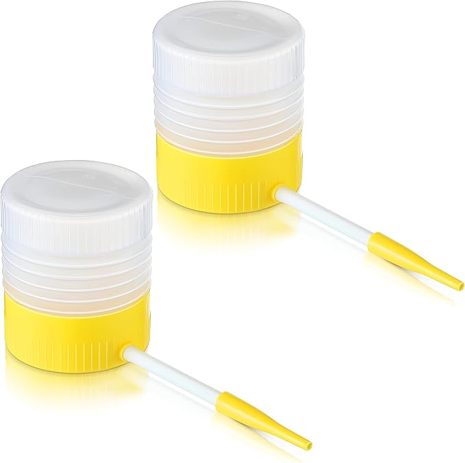 Qualirey 2 Pack Diatomaceous Earth Powder Duster with 6 Inch Extension Nozzle, Diatomaceous Earth Powder Duster for Pest Control, Powder Sprayer for Indoor and Outdoor Use