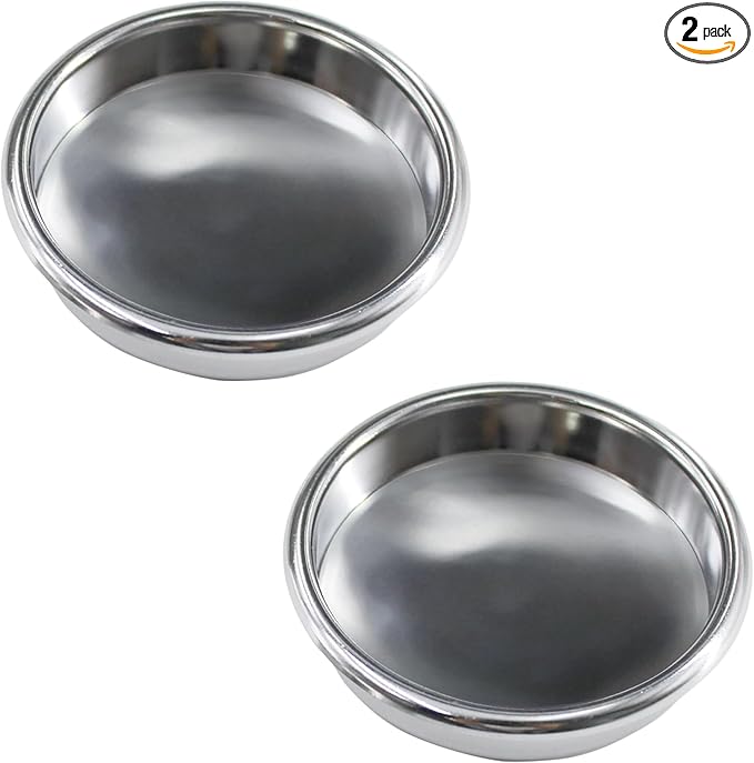 58mm Backflush Disk, Blind Portafilter Basket for Espresso Coffee Machine Maker Back Flush Insert Basket 2 Pcs