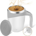 Self Stirring Mug,Rechargeable automatic magnetic Self stirring coffee mug,Rotating Home Office Travel Mixing Cup,To Stir Coffee, Chocolate, Milk, Protein,Cocoa Etc, Great For Office, School, Gym…