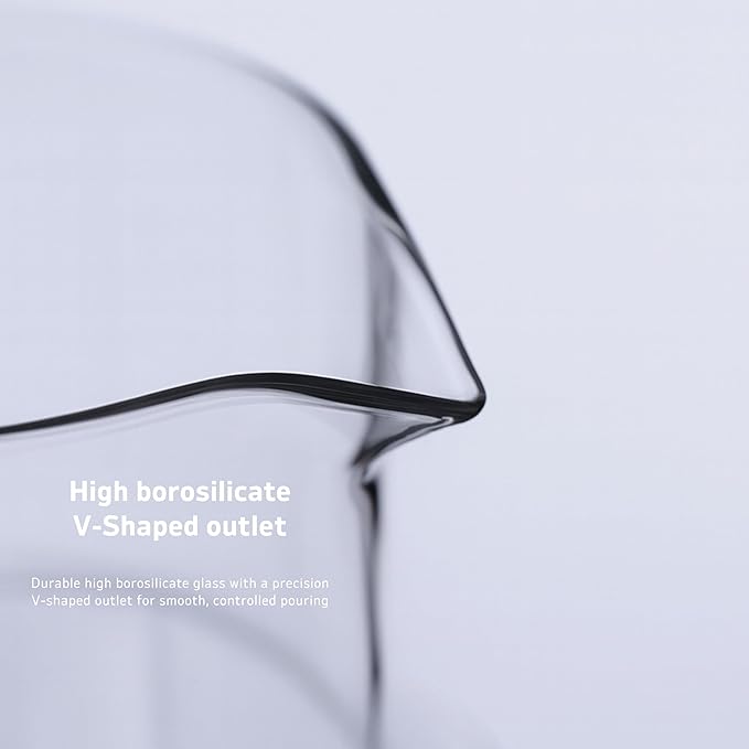 Nispira Cold Brew Drip Tower Iced Coffee Maker Glass Wooden Stand 25 Cups