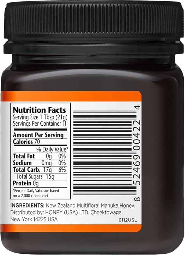 Manuka Doctor - MGO 80+ Manuka Honey Multifloral, 100% Pure New Zealand Honey. Certified. Guaranteed. Raw. Non-GMO (8.75oz)